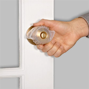 Luminous Silicone Door Lock Covers Thick Soft Door Knob Dust Covers Anti-collision Pad Room Door Lock Protective Covers