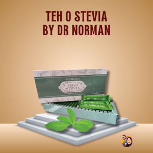 2411 TEH O STEVIA BY DR NORMAN [20 SACHET] SUGAR-FREE