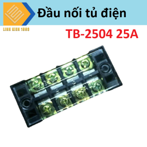 TB2504 Terminal khối tủ điện 4 cực 25A 600V