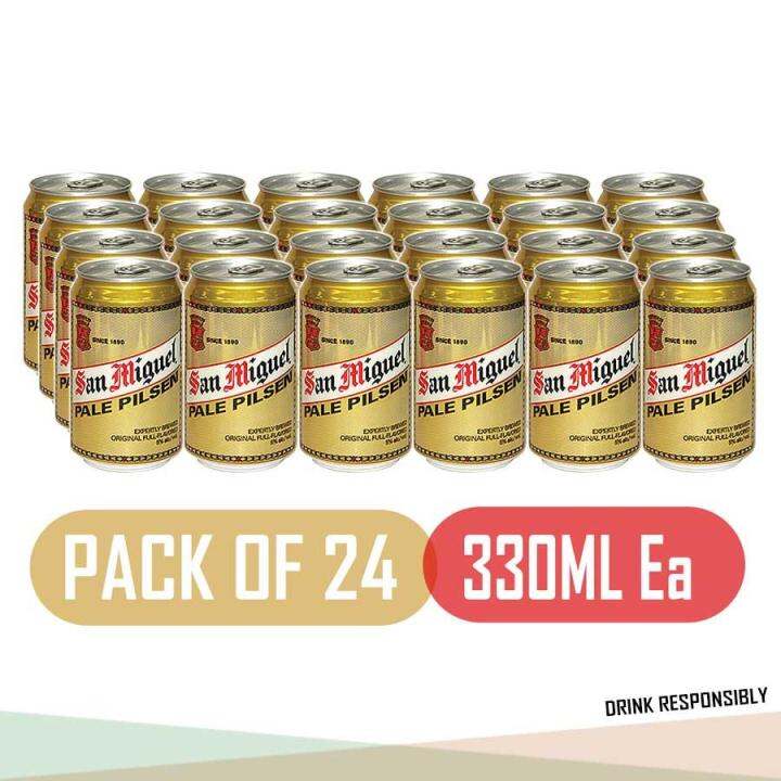 San Miguel Beer Pale Pilsen 330ml X Box Of 24 Lazada Ph