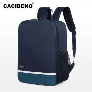 Cacibeno Thermal Cooler Backpack Insulation Picnic Bag Portable Lunch Bag for excursion 15L