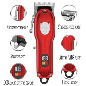 Alat Cukur Rambut Cas Kemei KM 802 Hair Clipper Mesin Pangkas dan Potong Rambut Barber
