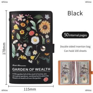 [COD] shiou A6 đầy màu sắc tiền ngân sách kế hoạch binde với 50 tờ photocards cho Ngân Sách Tiền tổ chức cho Ngân Sách binde