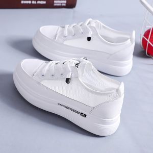 COD Ready Flat Shoes Sneakers Sepatu Sandal Wanita Sendal wedges Wanita slip on Sneakers Kasual Sepatu Wanita Kulit Sepatu Wanita Sandal Wanita Sepatu Jaring Bawah Tebal Sepatu Sneakers Olahraga Sport Putih Hitam Wanita Import