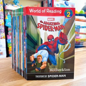 31 เล่ม หนังสือภาษาอังกฤษ World of Reading Level ชุด Avengers - Super Hero