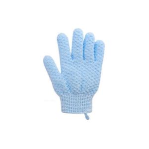 🇸🇬【SG stock】Bath Gloves Removing Body Scrub Shower Dead SKin Cell Massage Scrubbing Skin Surface Exfoliation 5 Fingers Shower Bath Scrub Gloves /Bath Peeling Exfoliating Glove Shower Scrub Gloves Resistance