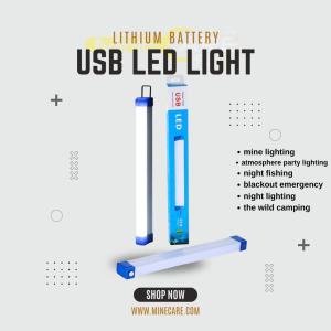 USB LED LIGHT Multifunction Rechargeable LED LIGHTS with magnets and carry