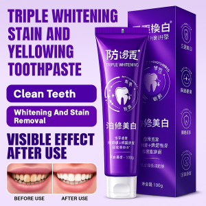 Oral Cleaning Care Toothbrush Toothpaste Brightening deep cleansing Stain removal and whitening decontamination Dental Care Cream Family Men and women