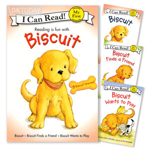 I CAN READ MY FIRST : READING IS FUN WITH BISCUIT COLLECTION (3 BOOKS) BY DKTODAY