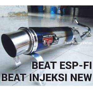 Knalpot Racing R9 Mugello Beat Esp-FI / Beat Injeksi Terbaru