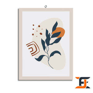 HIASAN DINDING MONSTERA ABSTRAK MINIMALIS 15X20 CM WALLDECOR PAJANGAN POSTER HIASAN KAMAR DEKORASI KAYU MINIMALIS MONSTERA ABSTRAK