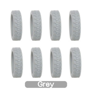 8PCS/Set Suitcase Wheels Protection Cover Durable Silicone Roller Protector for Luggage