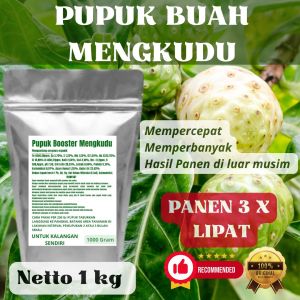 Pupuk Booster Mengkudu Pelebat Organik Cepat Berbuah Lebat Besar Anti Rontok Pembesar Mengkudu