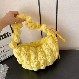 Carlyn Sling Bag Velvet Tas Carlyn Bag Korea Import Puffy Cozy Jennie Bag Tas Selempang Wanita SB015 VELVET