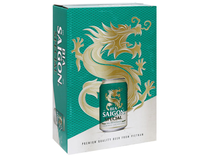 Sài Gòn Special 330ml  thùng 24 non x 330ml - bia sài gòn -  gaohungnam.com - gạo Hưng Nam