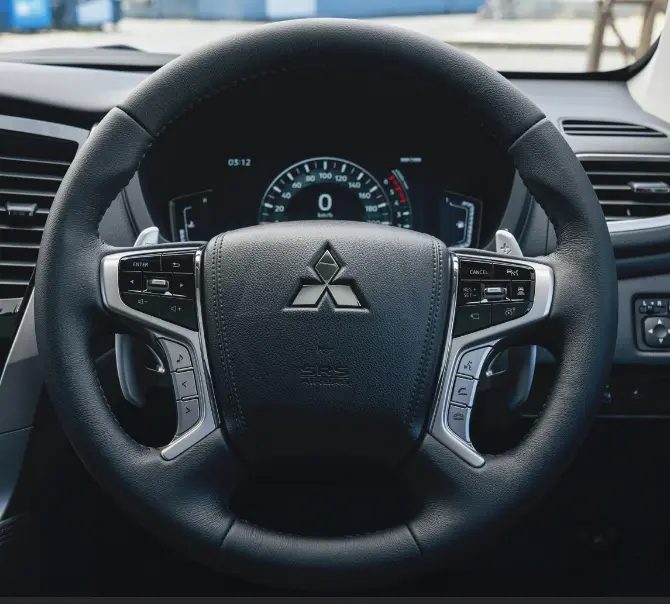 New release Black Artificial and carbon Leather Steering Wheel Cover