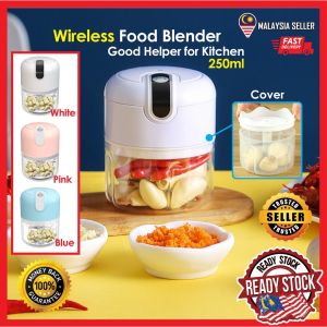 Mini Blender Electric Food Chopper Portable Blender Food Processor Meat Grinder Pengisar Serbaguna 250ml **Upgrade Version**