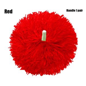 COMEMECO 1pair Concert Double hole handle Competition Flower Dance Party Decorator Club Sport Supplies Cheerleader pompoms Cheerleading Cheering Ball