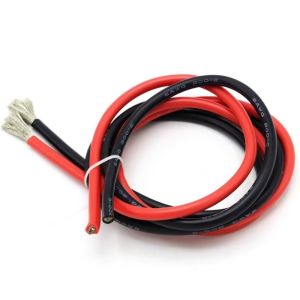 CHUN053634 Silicone Li Battery Connectors 8 10 12 14 16 18 20 22 24 26AWG Tinned Copper Li Battery Cable Flexible Heatproof Gel Wire RC Accessories