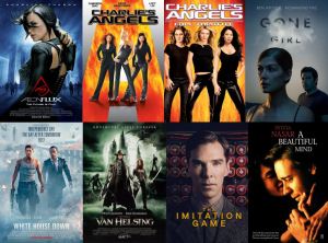 Flash Drive 64Gb Aeon Flux_Charlies Angels Duology_Gone Girl_Van Helsing_White House Down 1080p&4K