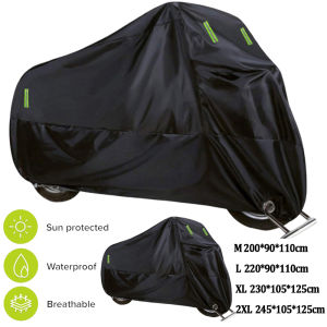 Thicken Aluminum Foil Motorcycle Cover / Waterproof Anti-UV Dust Shelf / Foldable Protective Covers / for Scooter Electric Bicycle