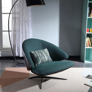 ⚡Italian Creative Design Modern Ho Lounge Chair Comfortable Fabric Single Seater Swivel Sofa Living Room Chair