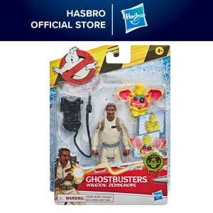 Ghostbusters Fright Features Winston Zeddemore Figure and Interactive Ghost Figure and Accessory for Kids Ages 4 and Up