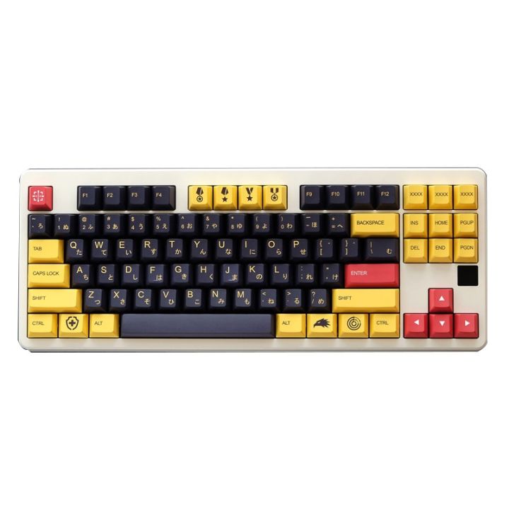 Army 163 Keys PBT Dye Sublimation Cherry Profile Keycaps Set for ...