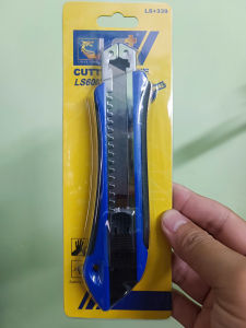 Dao rọc giấy cao cấp Ls LS600104 kèm 3 lưỡi dao SK5 chính hãng