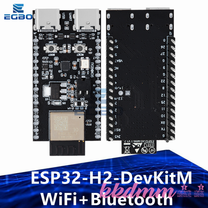 [kkdmm] ESP32-H2-DevKitM WiFi+Bluetooth H2 Series Thread/Zigbee/BLE ...