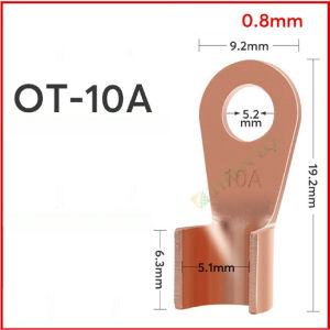 P PMC Đầu COS Đồng OT nối dây cỡ nhỏ cỡ lớn đủ Ampe JSC