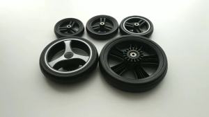 Universal Stroller Wheels For Baby Trolley Including 6781012Inch Tyre Different Size Front And Back Wheel Cart Accessories
