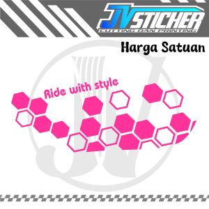 stiker spackbord triball all motor cutting sticker motor murah carbon sarang tawon