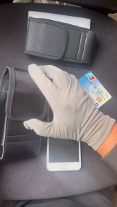 Cell Phone Pouch Nylon Holster Cases with Belt Clip Women Mens Mobile Phone Waist Bag Storage Pack for Outdoor Sport