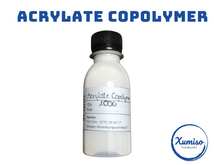 [HCM] Acrylate Copolymer - Chất tạo đặc gel - nguyên liệu mỹ phẩm - Xumiso - 100G