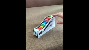 btnx Kids Elevator Model 3D Printed Material DIY Rainbow Escalator 5T9N4
