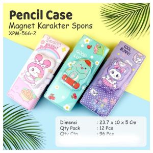 Kotak Pensil Kode Kunci Pencil Case Code Pin karakter Sanrio bisa dipassword