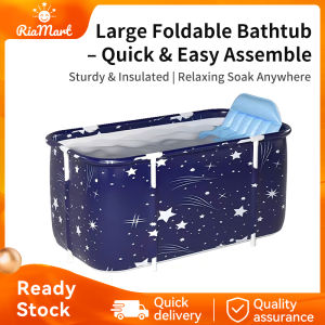 Foldable PVC Bathtub: Portable Indoor/Outdoor Large Capacity Adult Spa Tub