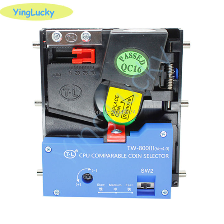 Ying New CPU800 Coin Acceptor With Cable，for Arcade Video Games MachineElectronic Vending MachineCoin-Operated Machines