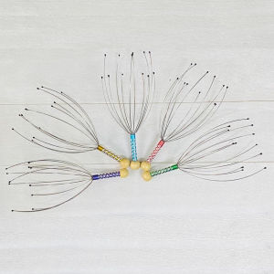 BI ALAT PIJAT KEPALA BOKOMA STAINLESS GURITA / ALAT TERAPI PIJAT PIJIT KEPALA / REFLEKSI KEPALA / PEMIJAT KEPALA / BOKOMA MASSAGE R779