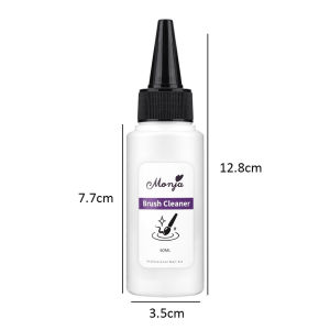 60ml Nail Brush Cleanser Liquid Remover Acrylic UV Gel Polish Quick Degreaser Professional Manicure Tool