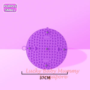 Foot Pressure Plate / Round Foot Massage Board / Jogging Massage Foot Mat / Anti-Slip Foot Reflexology Pad Rainbow Culture