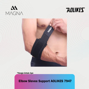 Elbow Slevee Support Aolikes 7947 Wrap Wrist Pad Deker Siku Tangan Dukungan Lengan Siku Sports Olahraga Outdoor