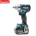 【Seiko ญี่ปุ่น】Makita DTW300 ประแจไฟฟ้าไร้แปรงถ่าน แบตเตอรี่ลิเธียมแรงบิดขนาดใหญ่ 18V ประแจชาร์จ ประแจผลกระทบ. 