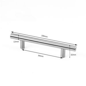 Stainless Steel Drawer Cabinet Handle Wardrobe Kitchen Shoes Cabinet Handles Furniture Accessories