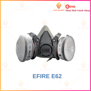 Mặt nạ phòng độc nửa mặt EFIRE E32 1 phin lọc và EFIRE E62 2 phin lọc - Kín Khí Chống Bụi Mịn Hóa Chất..