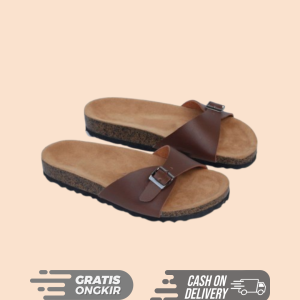 Bisa COD Bayar di Tempat Gratis Ongkir Murah Lebay Sandal Birken Sandal Wanita Sandal Puyuh Sandal Perempuan Sandal Sepatu Sandal Rumah Slipper Sandal Jepit Sandal & Flip Flop Sandal Wanita Premium Madrid Cokelat Doff Murah Meriah
