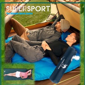 SUPERSPORT Self-Inflating Bed Sleeping Mat Outdoor Mat Camping Sleeping Pad Bed Camping Picnic Travel Mat Auto Inflatable Travel Bed Ultralight Air Mattress Pad Sleeping Bag Tilam Angin FREE CARRY BAG