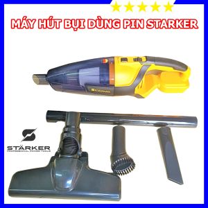 Máy hút bụi dùng pin STARKER Đức chuyên dọn dẹp ô tô nhà cửa bảo hành chính hãng 6 tháng