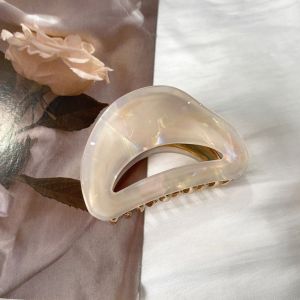 NEEUJ กิ๊บติดผม ที่หนีบผมขนาดเล็ก กลวงออก วงรีรูปวงรี Barrettes กรดอะซิติก เรโทร คลิปผมหางม้าสูง กิ๊ปติดผมอาซีเตท ปาร์ตี้งานปาร์ตี้